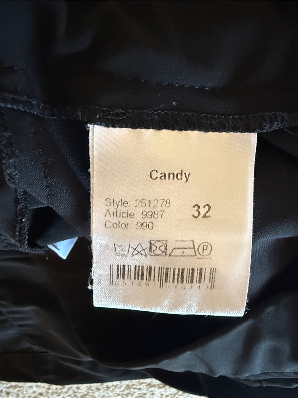 RAFFAELLO ROSSI Black Drawstring Jogger Pants - Picture 4 of 4
